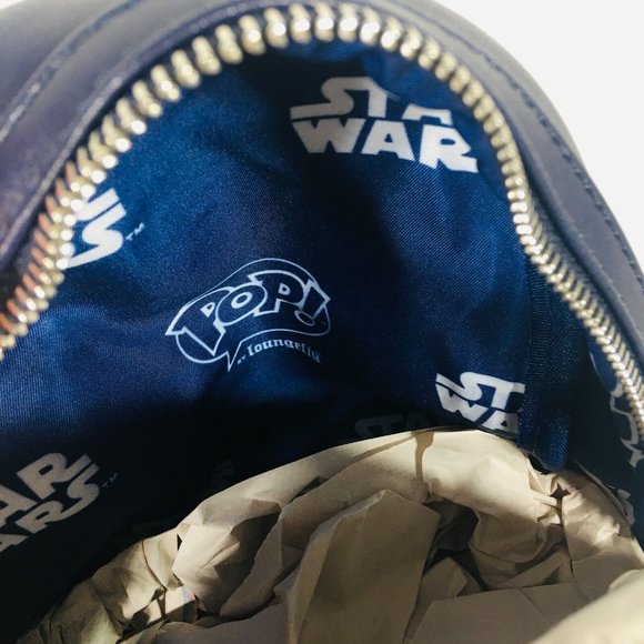 Loungefly Star Wars Hans Solo Princess Leia On Hoth Mini Backpack Exclusive main image 4